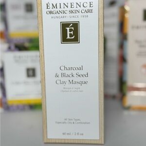 Éminence Charcoal & Black Seed Clay Masque - Black